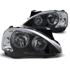 Fari Angel Eyes LED Nero per