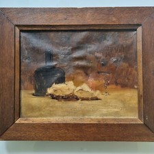 Pittura Antica su Tela Natura