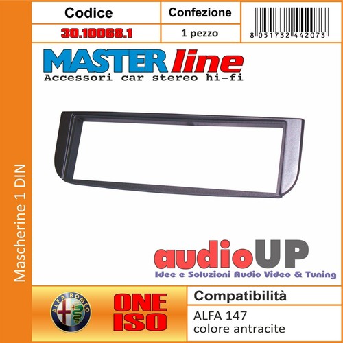 Mascherina autoradio din per - 1,