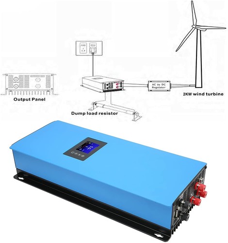 Turbina eolica 2000w rete - eolica, su