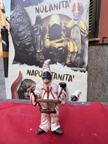 Pulcinella statuetta - pulcinella,