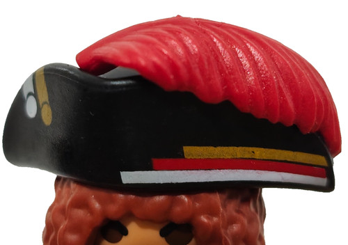 Playmobil tricornio pluma roja - playmobil,