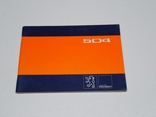 PEUGEOT 504 LIBRETTO USO E