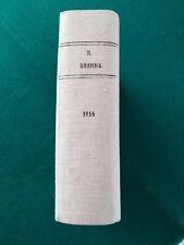 1956 RACCOLTA RILEGATA DELLA RIVISTA "IL DRAMMA" . PREZZO DI SALDO