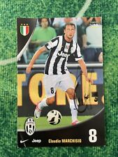 JUVENTUS Cartoncino Fotografia calcio autografo MARCHISIO Collezione
