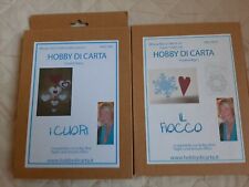 Fustella bigz HOBBY di carta HDC 0010/ Fustella bigzHDC 008/Lotto di 2 fustelle 