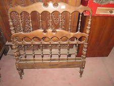 LETTO SINGOLO LEGNO IDEALE SHABBY AFFARE TESTATA DIVANETTO