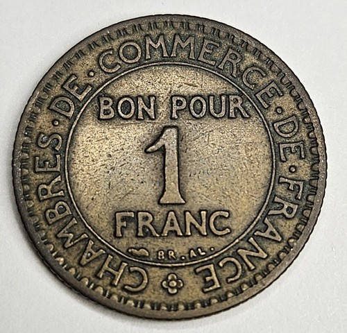 1922 francia franco moneta - francia,