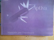 IBM APTIVA -MANUALE DELL'HARDWARE PIU' MANUALE DI INFORMAZIONI E  CD