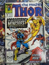 THE MIGHTY THOR #391 Spider-Man - originale USA da collezione OTTIMO*
