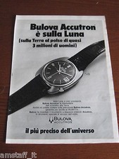 *19=OROLOGI BULOVA ACCUTRON=1970=PUBBLICITA'=ADVERTISING=WERBUNG=PUBLICITE=