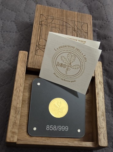 Riedizione della lira lire - della,