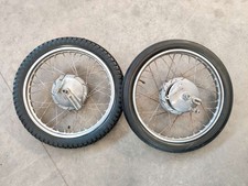 COPPIA CERCHI RUOTE MOZZI MOTO MORINI CORSARO 125 cc (VA60)