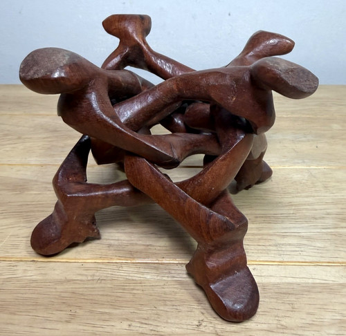 Unity sculpture tall hand - sculpture, 4”