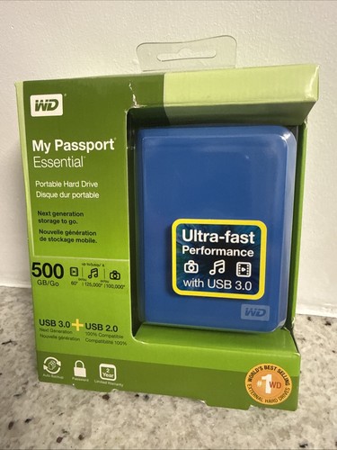 Passport 500gb hard disk - wd,