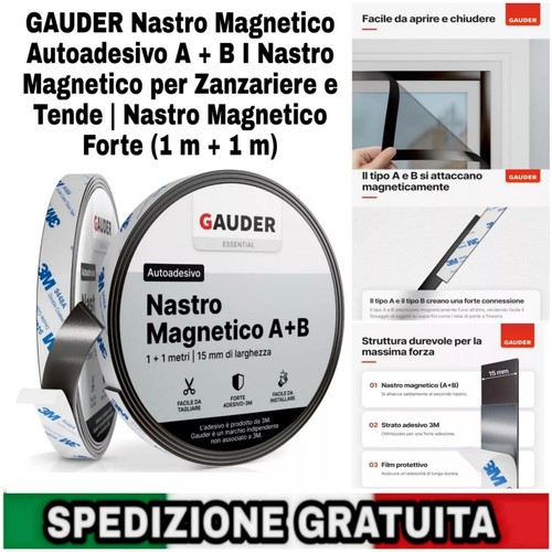 Nastro magnetico autoadesivo - autoadesivo, a