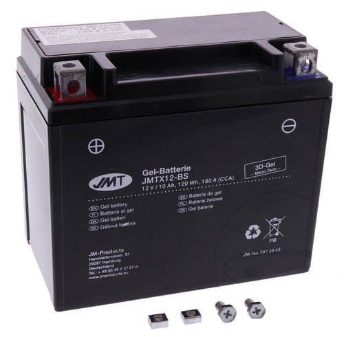 Batteria gel ytx12 - gel, honda