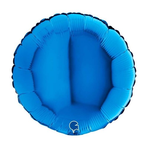 Tondo foil blu palloncino - tondo,