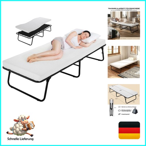 Letto pieghevole 80x190cm con - pieghevole,
