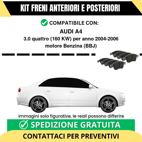 Pastiglie freno ant post - ant,
