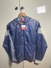Giacca a vento Puma Lite Spectrum blu uomo taglia S leggera con cappuccio nuova con etichetta