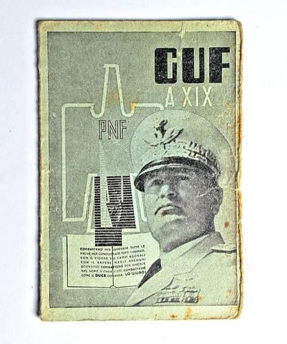 Documento tessera guf 1940 - documento, 1940-41