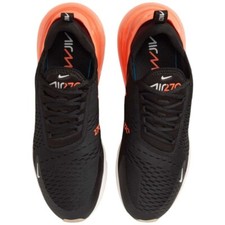 Nike Air Max 270 Running Sneakers Arancione Swoosh Classico Logo Scarpe da Ginnastica Uomo