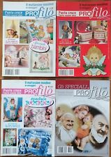 Riviste Profilo. Punto croce con schemi. Tante nuove idee. Rare. A colori.