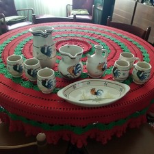 Servizio di terracotta vintage