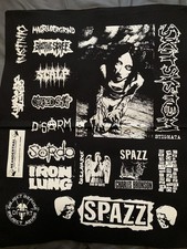 Foglio toppe crosta punk