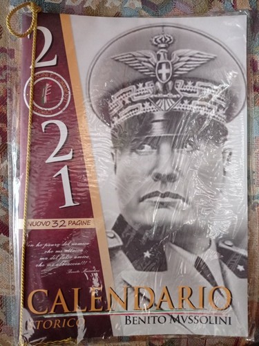 Calendario storico mussolini - calendario,