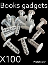 Per Iveco Daily Kit 100 Bottone di Fissaggio Grigio Clip x Rivestimenti Interni