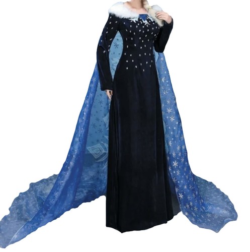 Costume elsa frozen blu - elsa,