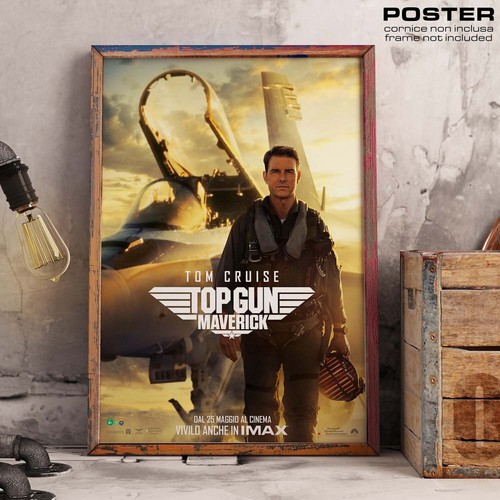 Poster locandina top gun - locandina,