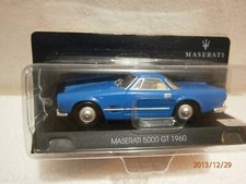 VOITURE MINIATURE MASERATI 5000 GT (1960) 1/43 EN BLISTER SOUPLE