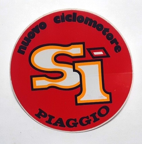 Vecchio adesivo moto old - adesivo,