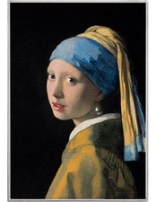 La ragazza con l'orecchino di perla 1 oz moneta argento 1000 franchi Camerun 2026