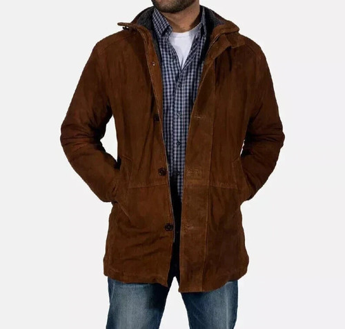 Cappotto uomo pura pelle