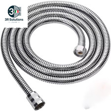 Nuovo 1.5/2/3M Oro in Acciaio Inox Flessibile Lungo Doccia Tubo Dell'Acqua Di Pr