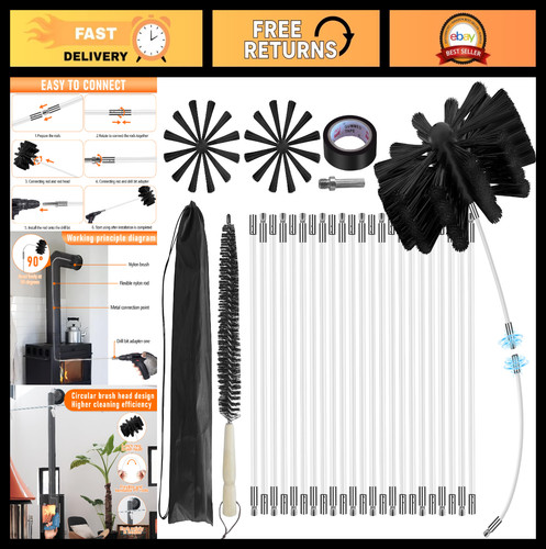 Kit spazzacamino 30ft - kit,