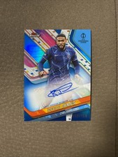 TOPPS FINEST SOCCER UCC 2024 2025 CHELSEA REECE JAMES AUTO BLUE /150