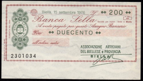 Mini assegni banca - mini,
