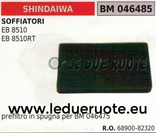 6890082320 spugna filtro aria - 6890082320,
