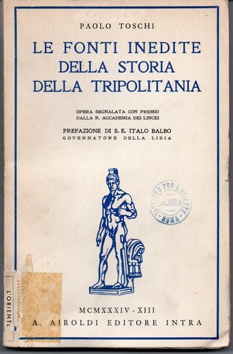 Libri fonti inedite della - libri, le