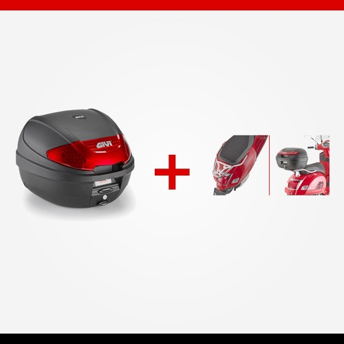 Kit givi e300n2b bauletto 30l - e300n2b,