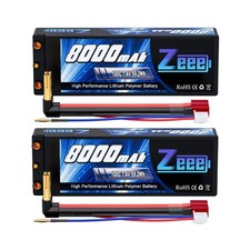 2x Zeee 2S batteria Lipo 7,4 V