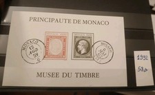 MONACO 1992 Foglietto non