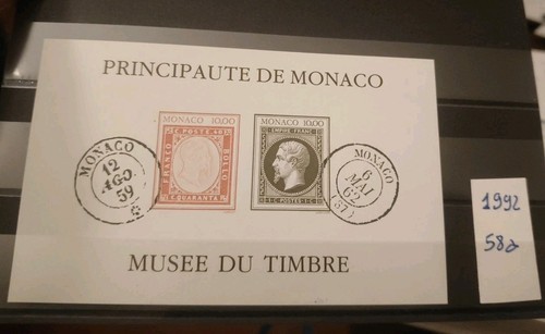 Monaco 1992 foglietto non - monaco,