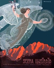 Poster Scena Illustrata di