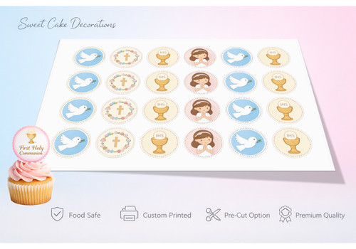 Topper per cupcake - 24,